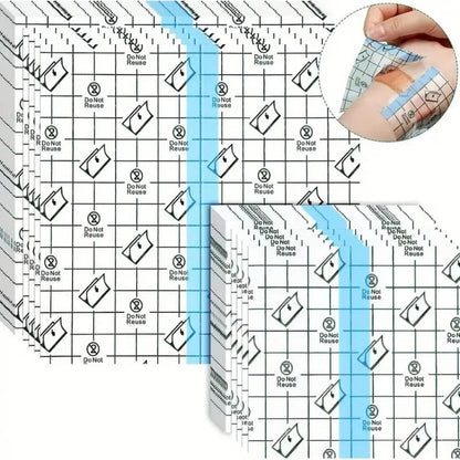 Clear Stretch PU Waterproof Bandages for Tattoo Aftercare and Shower Use
