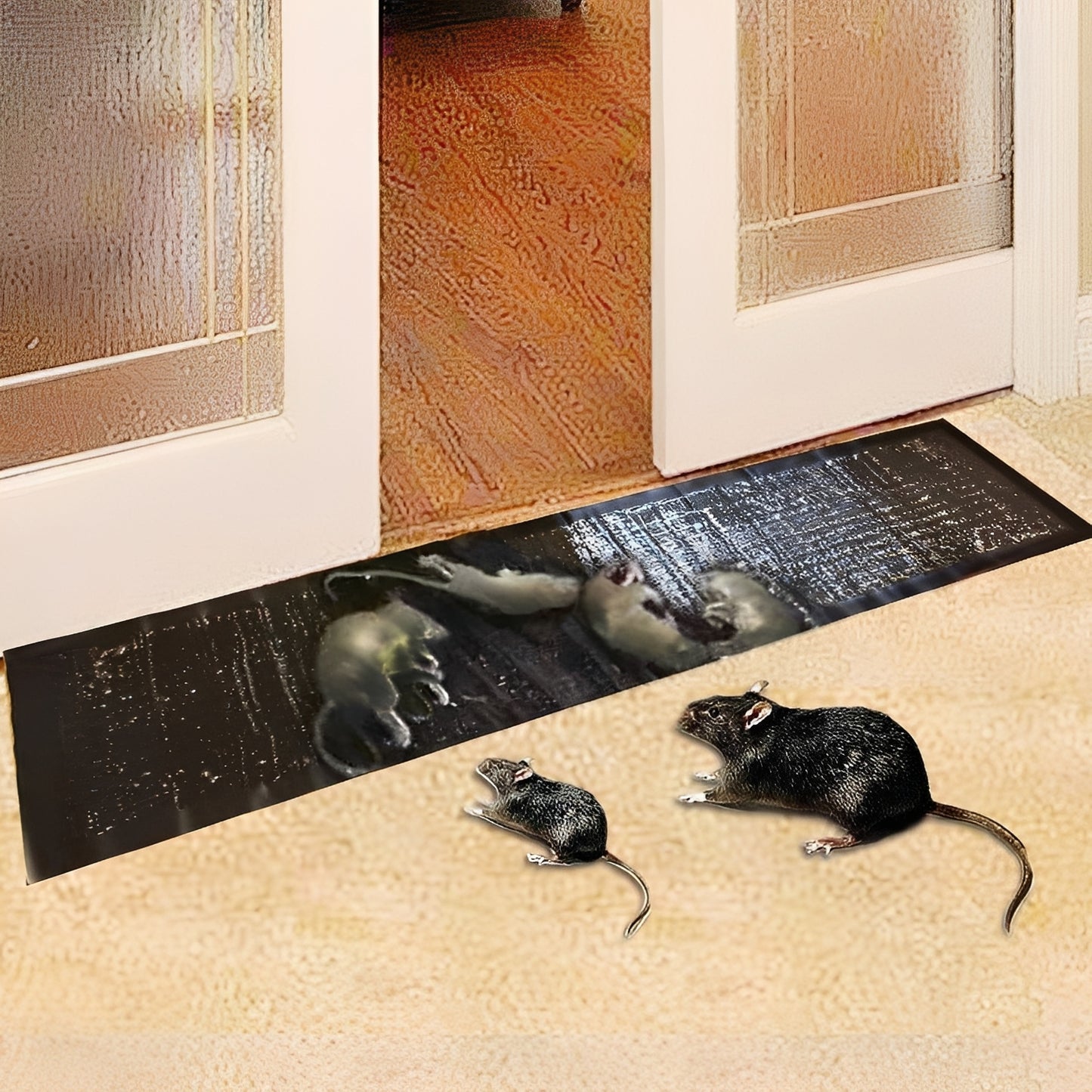 Indoor and Outdoor Glue Trap for Rodent and Crawling Insects