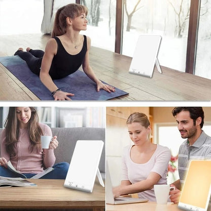 Full Spectrum Daylight Simulation Lamp with Adjustable Intensity for Winter Mood Balance