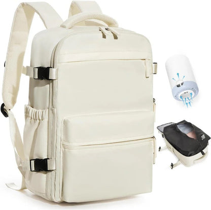 Water-Resistant Travel Backpack for 15.6in Devices