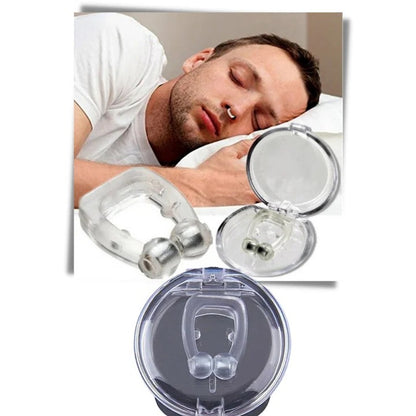 Nose plug to stop snoring