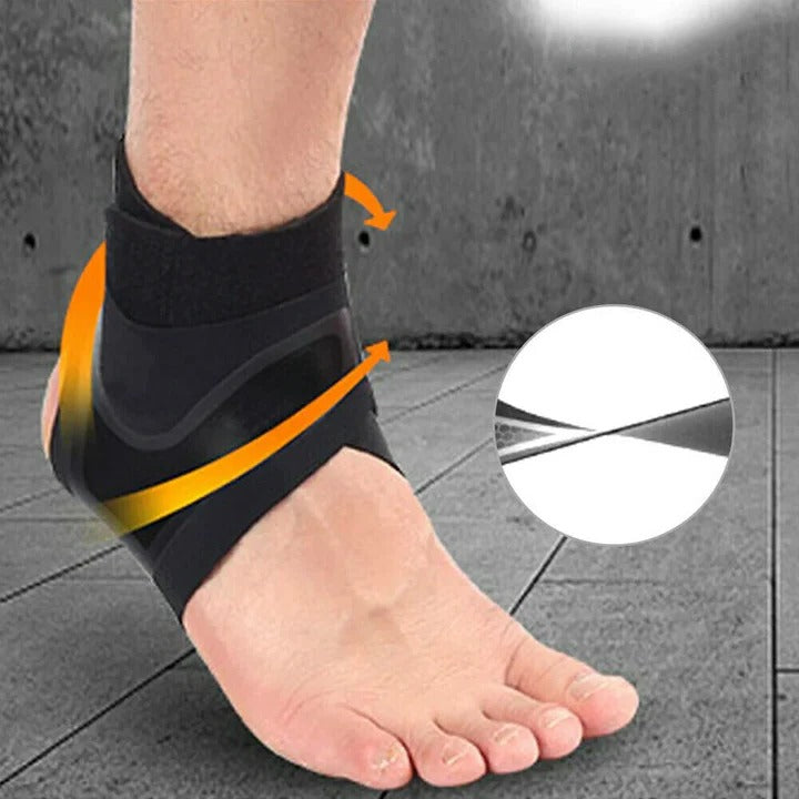 Ankle X Wrap Brace Support Compression Sleeve