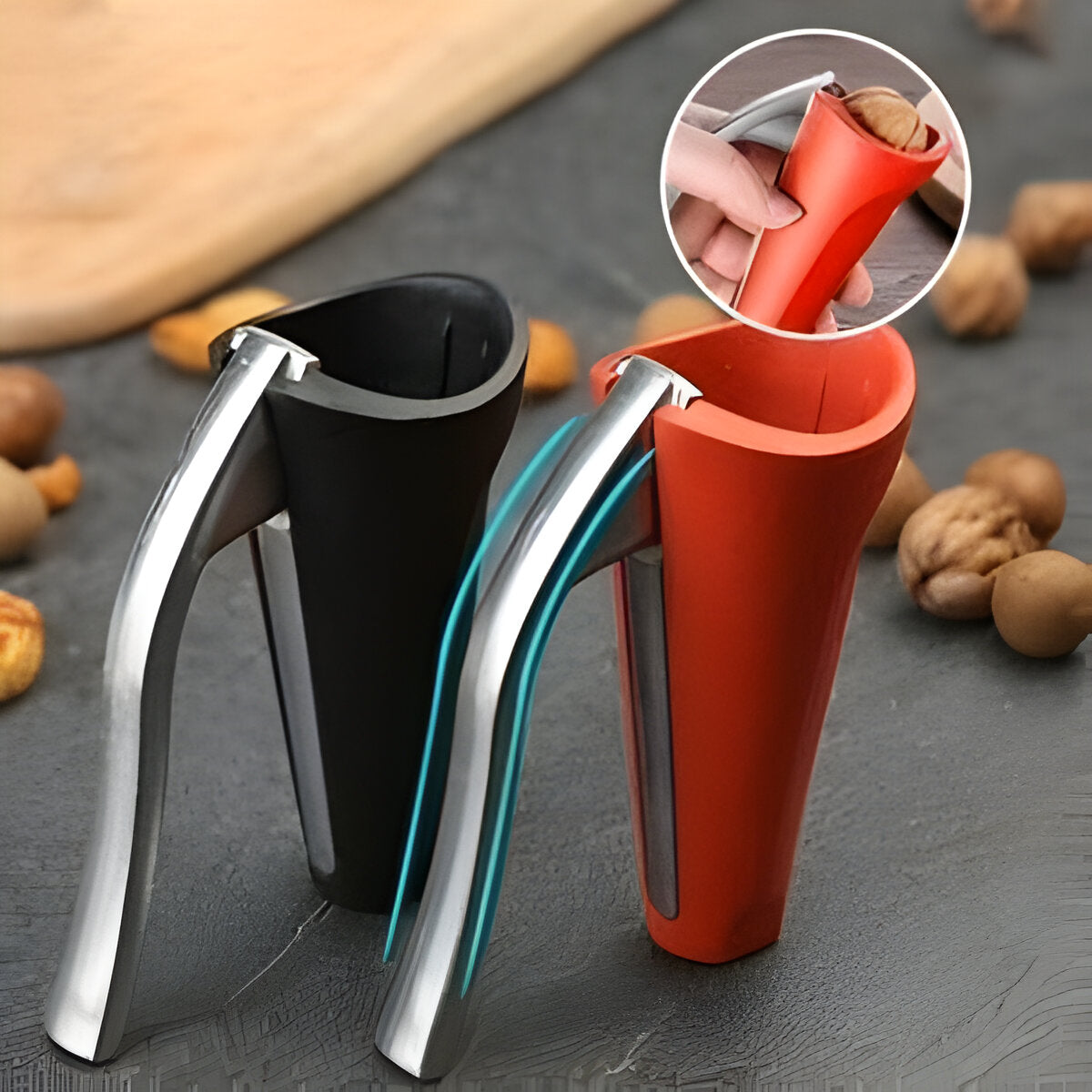 Ergonomic Nutcracker With Lever Mechanism