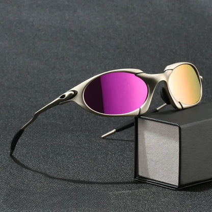 Sporty Polarized Sunglasses with Full UV Protection for Men