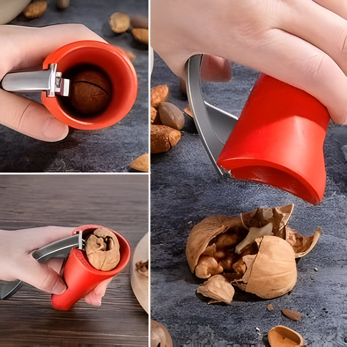 Ergonomic Nutcracker With Lever Mechanism