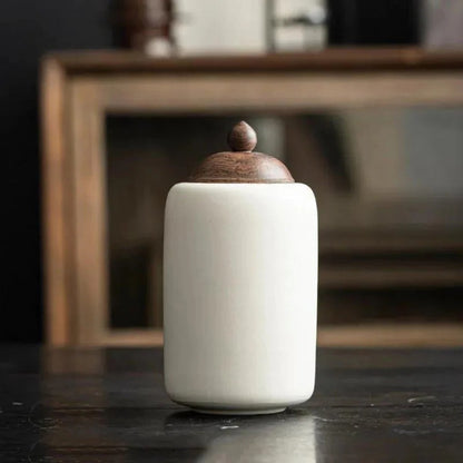 Pet Memorial Urn with Secure Lid, Ceramic Construction