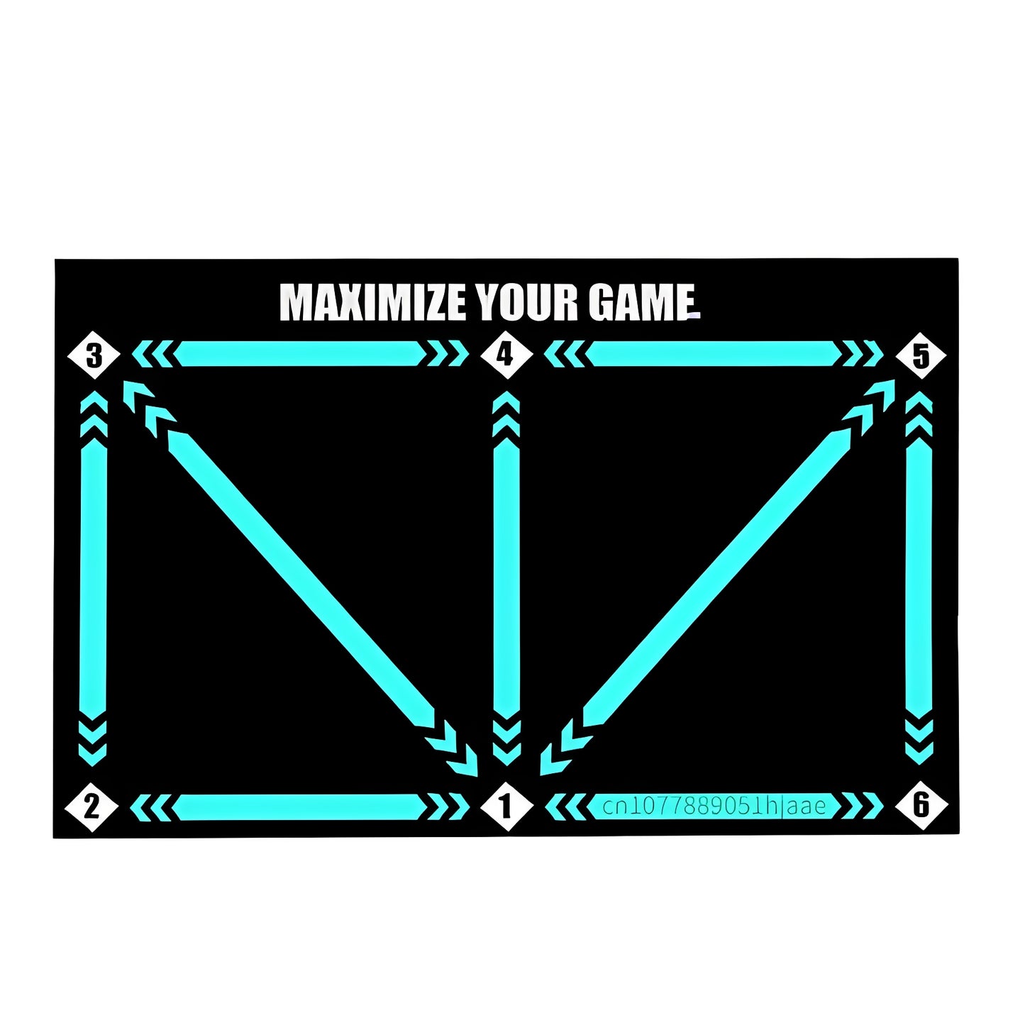 Indoor Football Training Mat with Video Guided Training Sessions