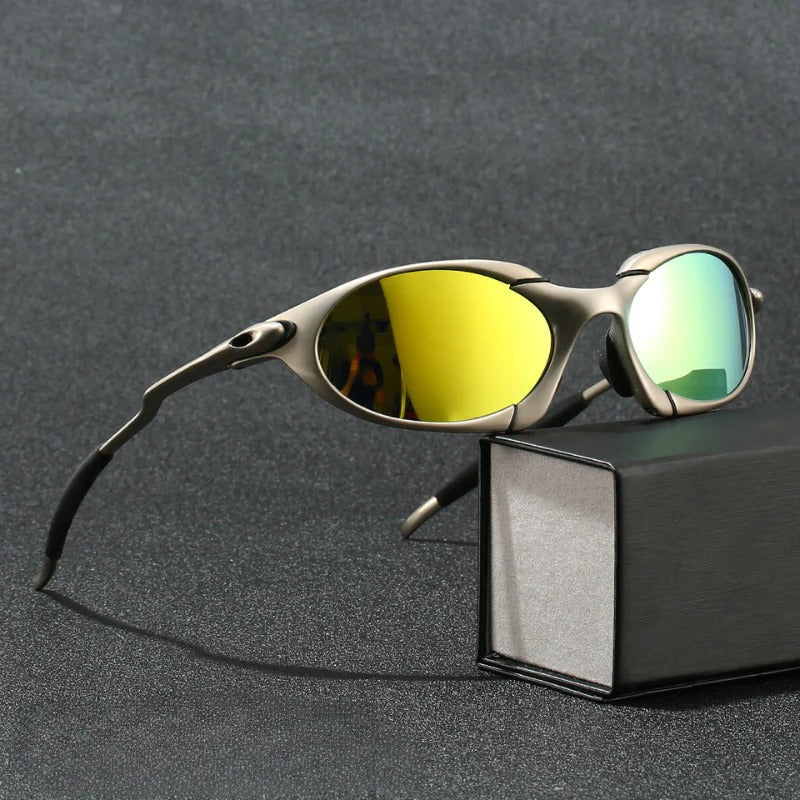 Sporty Polarized Sunglasses with Full UV Protection for Men