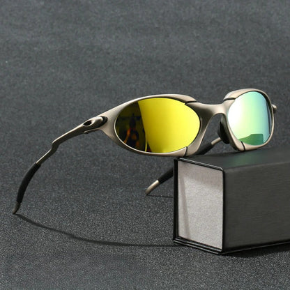 Sporty Polarized Sunglasses with Full UV Protection for Men