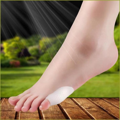 Soft Silicone Little Toe Separator with Two-Loop Gel Band