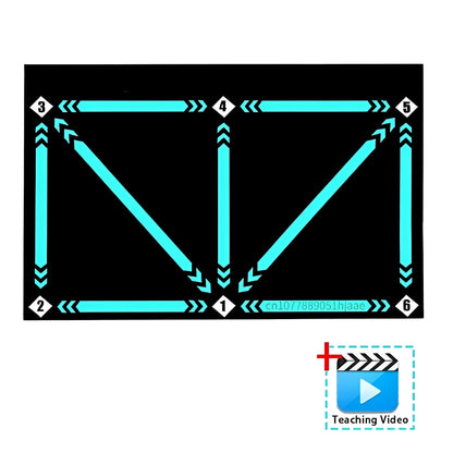 Indoor Football Training Mat with Video Guided Training Sessions