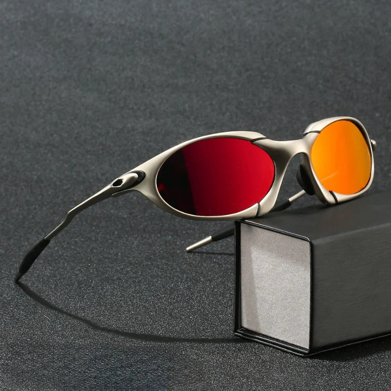 Sporty Polarized Sunglasses with Full UV Protection for Men