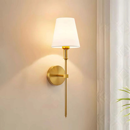 Wireless Wall Mounted Light Fixtures, Set of 2 with Battery Operation