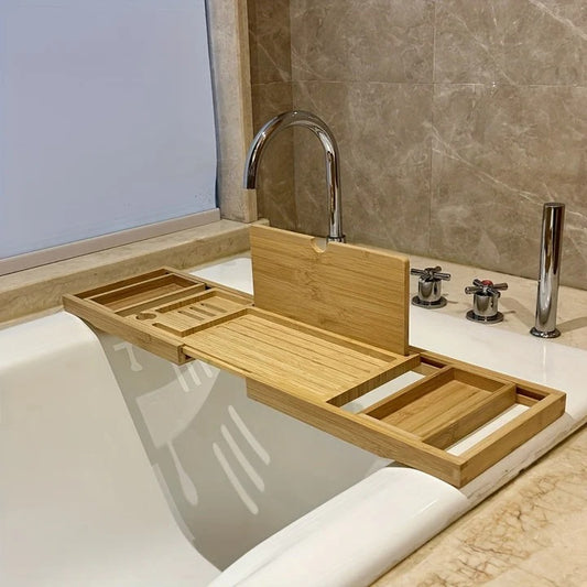 Bamboo Bathtub Tray