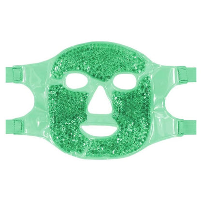 Reusable Gel Bead Eye and Face Cooling Mask with Hot and Cold Therapy for Puffiness and Relaxation
