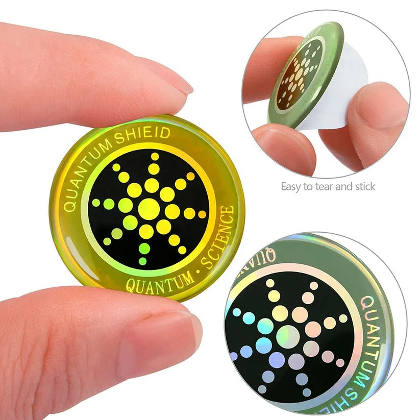 Mini Radiation Sticker Anti Radiation Protection Stickers for Mobile Devices and Routers, Set ...