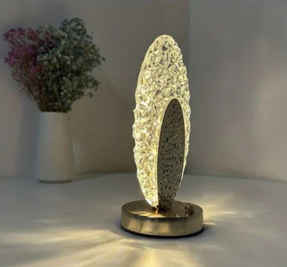 Elegant Table Lamp In Peacock Design