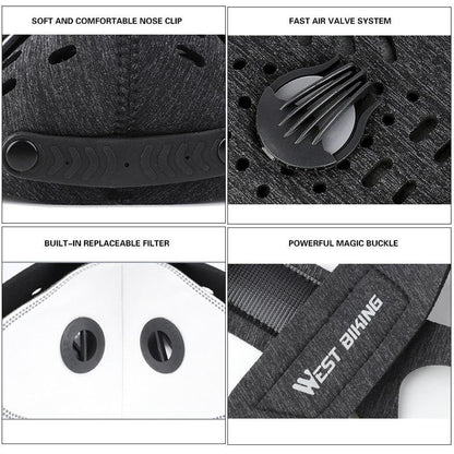 Breathable Face Mask with Replaceable Filter