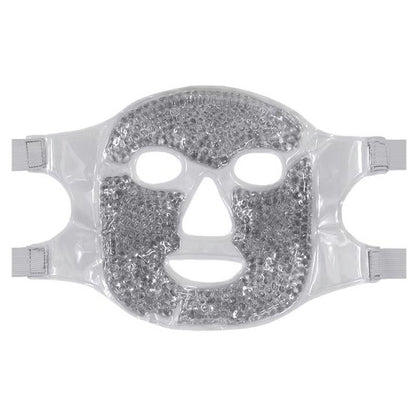 Reusable Gel Bead Eye and Face Cooling Mask with Hot and Cold Therapy for Puffiness and Relaxation