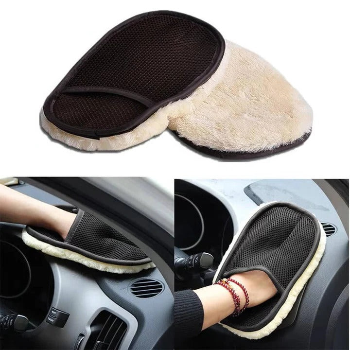 Microfiber Car Polishing Cloth with Dual Surfaces