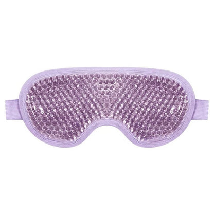 Reusable Gel Bead Eye and Face Cooling Mask with Hot and Cold Therapy for Puffiness and Relaxation