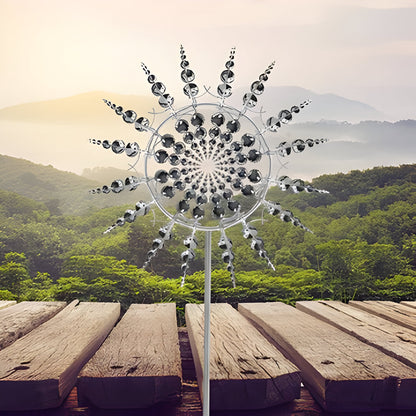 New Anti-Rust Magical Metal Windmill-Kinetic Metal Wind Spinners