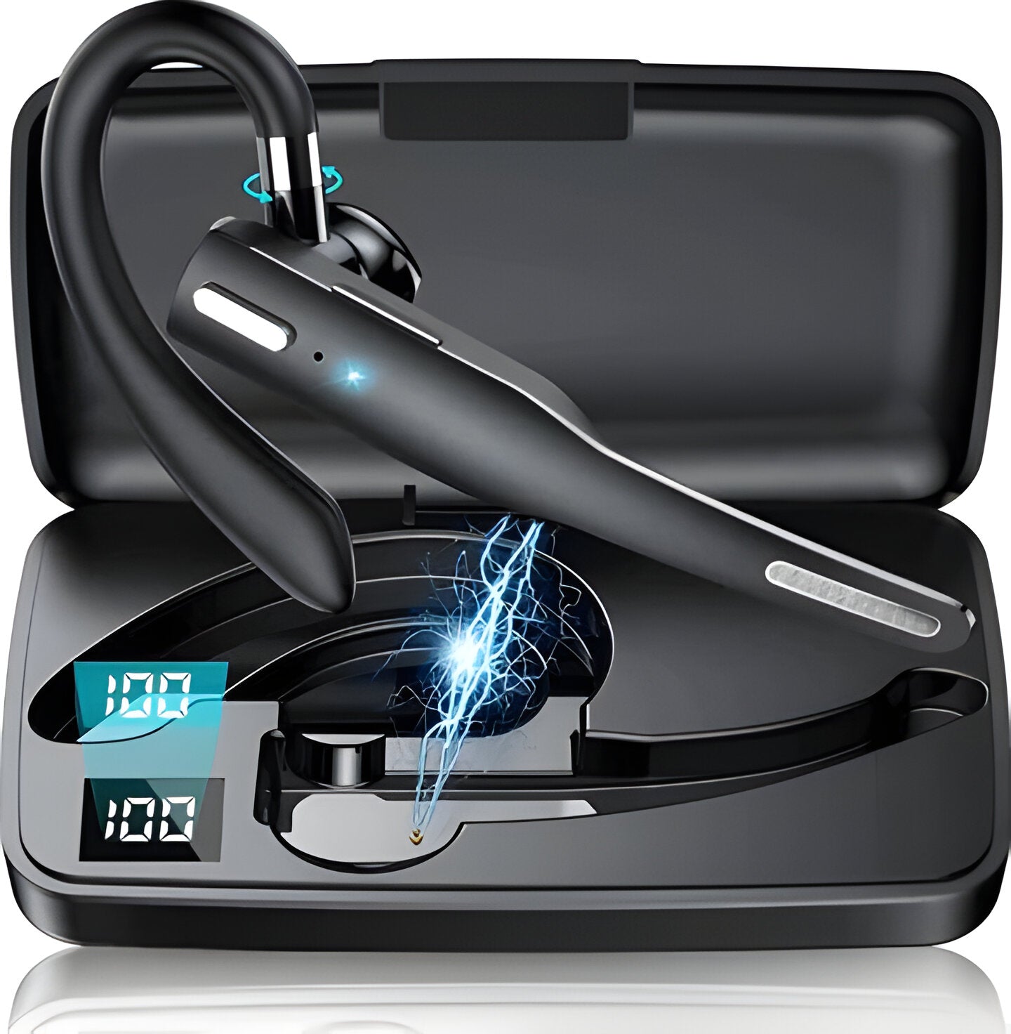 Trucker Dual Mic Wireless Bluetooth 5.1 Noise Cancelling Headset/Earpiece