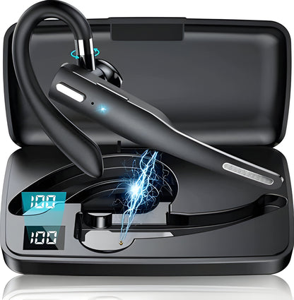 Trucker Dual Mic Wireless Bluetooth 5.1 Noise Cancelling Headset/Earpiece