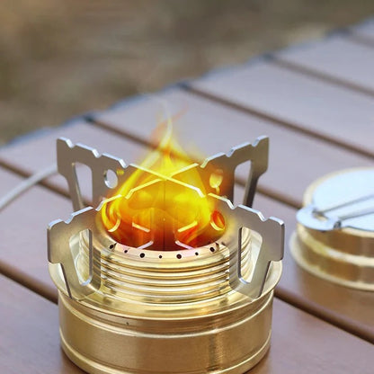 Mini Portable Alloy Camping Stove