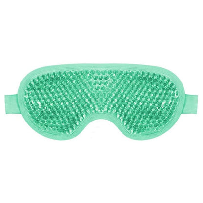 Reusable Gel Bead Eye and Face Cooling Mask with Hot and Cold Therapy for Puffiness and Relaxation