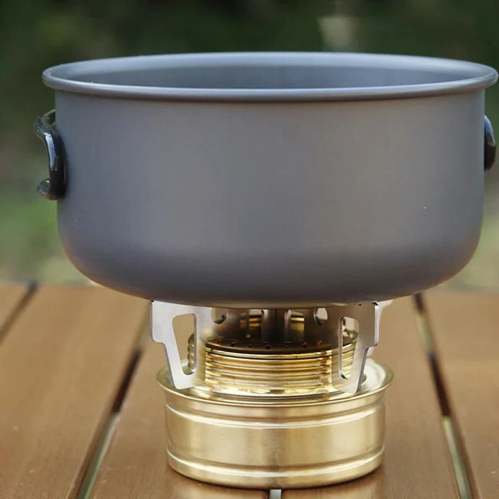 Mini Portable Alloy Camping Stove