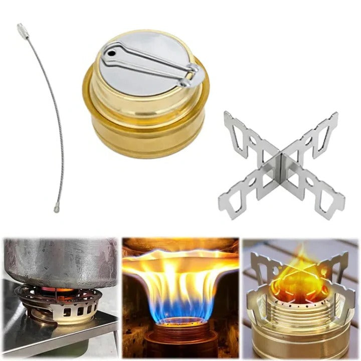 Mini Portable Alloy Camping Stove