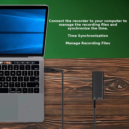 Voice-Activated Mini Recorder and Portable Sound Recording Tool