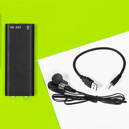 Voice-Activated Mini Recorder and Portable Sound Recording Tool