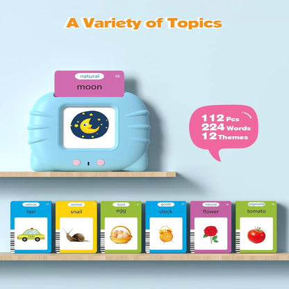 Interactive Talking Flash Cards for Kids Learning and Development
