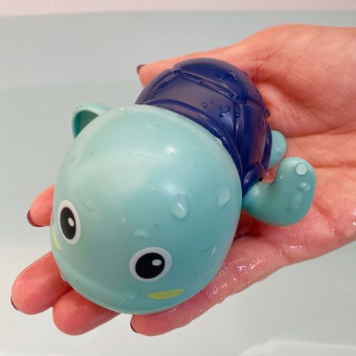 Wind Up Swimming Turtle Bath Toys with Rotating Mechanism, 8 Pack