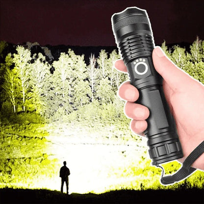90,000 Lumens Powerful Flashlight