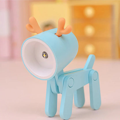 Rechargeable Animal Shaped Night Light with Soft Glow