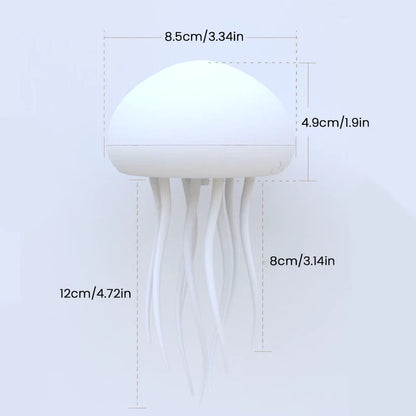 RGB Color Changing Jellyfish Lamp with Voice Control and LED Lighting