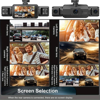 Smart Car Dash Camera System with Night Vision and WiFi