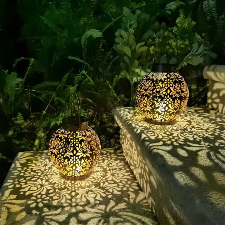Weatherproof LED Solar Pendant Light