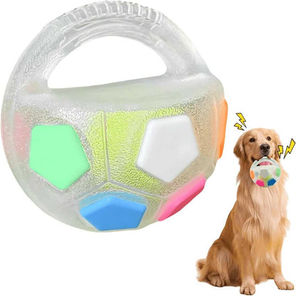 Durable Rubber Football Dog Toy with Bottle Design for Aggressive Chewers