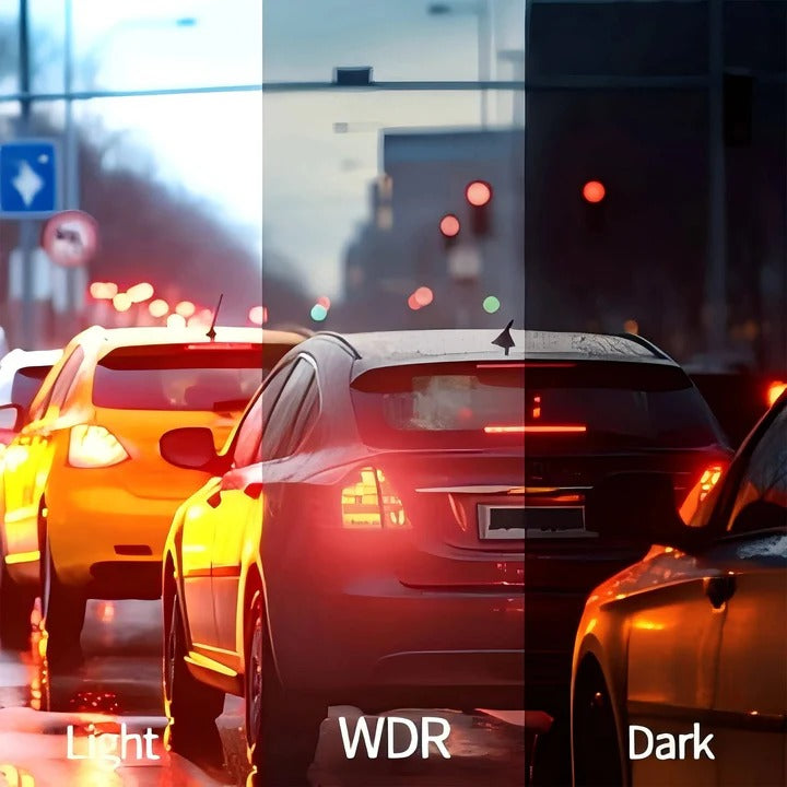 Smart Car Dash Camera System with Night Vision and WiFi