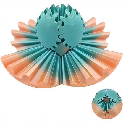 The Steampunk Whirling Wonder Fidget, Gear Ball