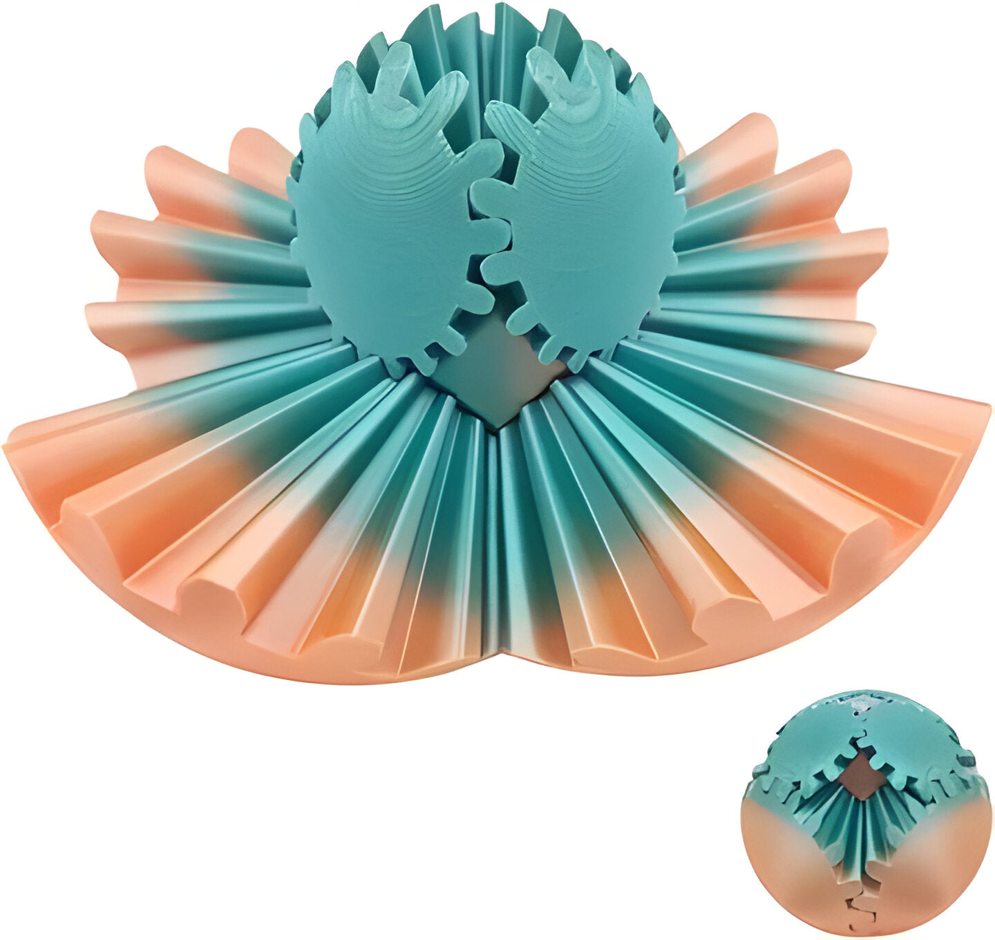 The Steampunk Whirling Wonder Fidget, Gear Ball