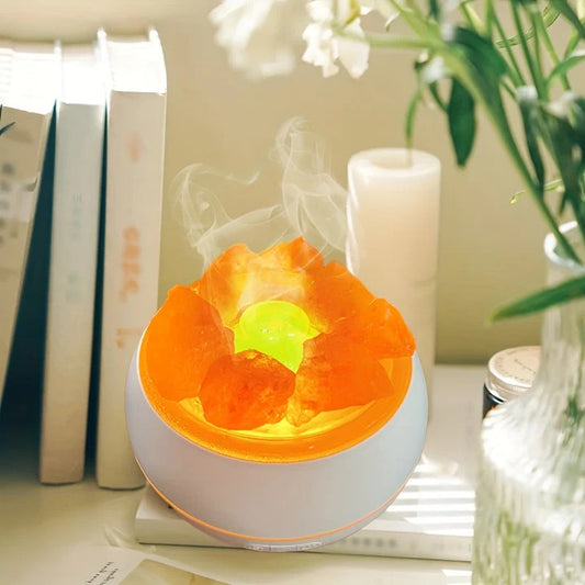3 in 1 Salt Lamp Essential Oil Diffuser