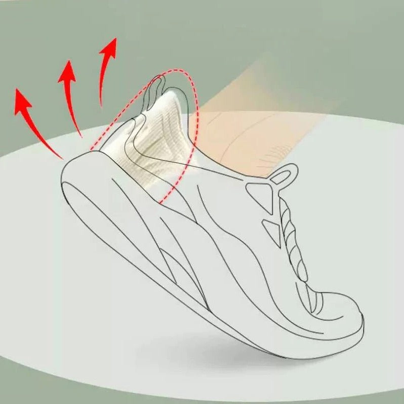 Silicone Heel Pad Inserts with Cushioned Support