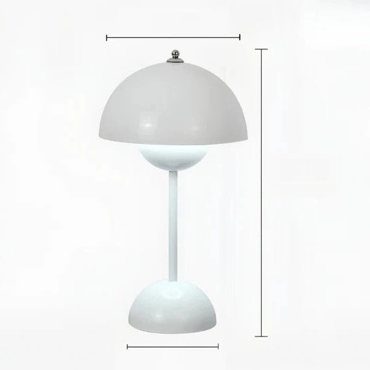 Modern Nordic Mushroom Lamp with Soft Ambient Lighting
