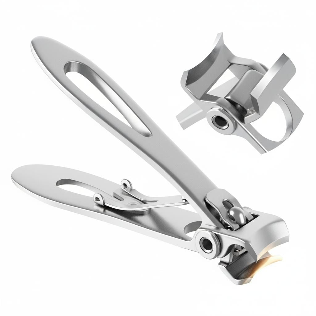 Robust Nail Clipper for Hard and Thick Nails