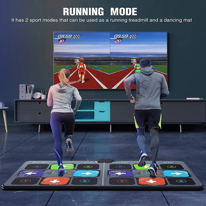 Kids Electronic Dance Mat Game with Two Wireless Controllers, Motion Camera, and HDMI Cable